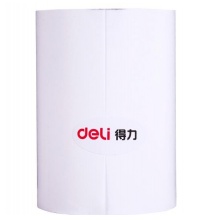 得力(deli)80mm*58mm热敏收银纸/收银机打印纸/超市小票打印纸 28米/卷 2卷装 3204