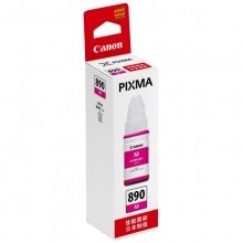 佳能(Canon)GI-890 M 红色墨水瓶(适用G4800、G3800、G2800、G1800)