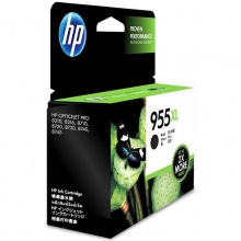 惠普(HP)L0S72AA 955XL 高容量原装黑色墨盒 (适用HP 8210 8710 8720 8730)