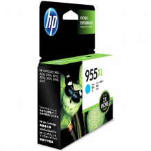 惠普(HP)L0S63AA 955XL高容量原装青色墨盒 (适用HP 8210 8710 8720 8730)