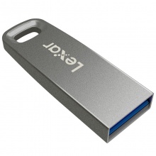 雷克沙(Lexar)128GB USB3.0 U盘 M45 银色 金属外壳 坚固安全