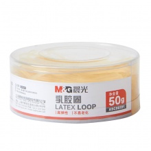 晨光(M&G) 橡皮筋乳胶圈牛皮筋橡皮圈橡胶圈办公财务用品 50g乳胶圈/盒 ASC99331