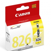 佳能(Canon)CLI-826Y 黄色墨盒(适用于:MX898、MG6280、iP4980、iX6580)