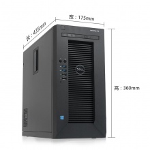 戴尔(DELL) T30小型ERP塔式服务器Server电脑主机 英特尔® 酷睿™ i3-6100/4GB 非ECC UDIMM/1TB 入门级 SATA HDD/DVDRW/3NBD