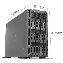 戴尔T630塔式服务器 E5-2603 V4/8GB 2400MT/s RDIMMs/4TB 7.2K RPM NLSAS/H330 RAID/DVDRW/495W/3年专业技术支持