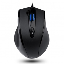 双飞燕(A4TECH) N-810FX 有线鼠标 办公鼠标 USB鼠标 笔记本鼠标 黑色