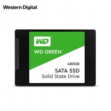 西部数据(WD)480GB SSD固态硬盘 SATA3.0接口 Green系列