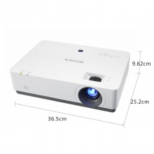 索尼(SONY)VPL-EX453 投影仪 投影机办公(标清 3600流明 HDMI) 白