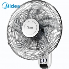 美的(Midea)FWA40YA 新品16寸家用商用 五叶大风量壁扇/电风扇 办公餐厅壁挂式 改良升级款