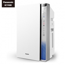 松下(Panasonic)空气消毒机净化器家用除病毒细菌 数显加湿 纳米水离子F-VJL75C(白色)