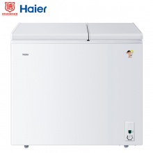 海尔(Haier) 178升 大冷冻小冷藏 双箱双温区冰柜 卧式冰箱 家用商用二合一 冷柜 FCD-178XHT