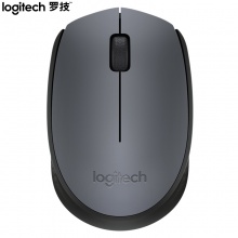 罗技(Logitech)M170 无线鼠标 灰色