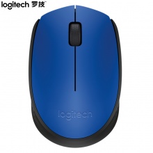 罗技(Logitech)M170 无线鼠标 蓝色