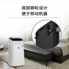 夏普(SHARP)空气净化器大房净化快速除甲醛杀菌 PM2.5和TVOC实时数显 APP远程控制CARD值=900 FP-CJ100-W