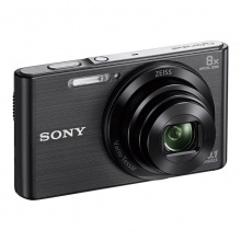 索尼(SONY)DSC-W830 便携数码相机/照相机/卡片机 黑色(约2010万有效像素 8倍光学变焦 25mm广角 )(含包,32摄影储存卡)