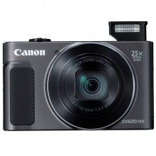 佳能(Canon)PowerShot SX620 HS 数码相机 黑色 2020万像素 25倍变焦