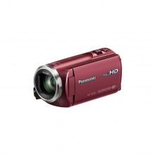 松下 Lumix HC-V270 高清数码摄像机 红色 (90倍智能变焦 5轴光学防抖 WIFI/NFC V250升级版)